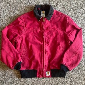 Carhartt Santa Fe Western Work Jacket Red size Large